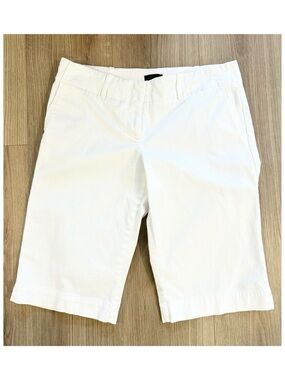 Aritzia White Bermuda Shorts